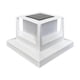 thumbnail image 3 of Luz Solar Para Tapa De Poste, Luz Exterior Para Jardín, Porche, Barandilla, Patio Trasero, Color Blanco, 3 of 5