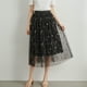 thumbnail image 1 of Maxifalda Larga Mujer Diseño con Plumas, 1 of 3