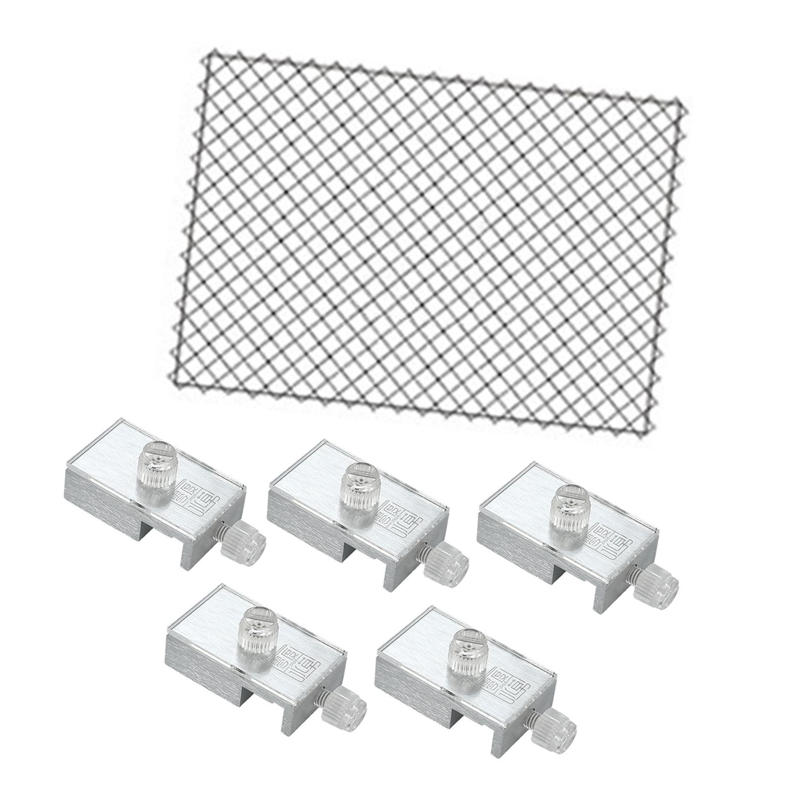 Magideal - Red De Pantalla Para Acuario, Cubierta De Red Para Terrario Para Pecera, Protector De Salto Para Acuario, Práctica Cubierta Para Acuario, Red