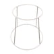 thumbnail image 3 of Rejilla De Alambre Para Bandeja De Pizza Y Mariscos, Soporte Para Servir Comida, Para Pizza, Hogar, Cafetería, Color Blanco, De 15 A 22 Cm, 3 of 5