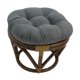 thumbnail image 1 of Furniture Ottoman International Caravan Ratán con microgamuza, 1 of 3
