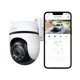thumbnail image 1 of Cámara Wi-Fi de seguridad Tapo VistaCam 360° 3K 5MP Outdoor, 1 of 9