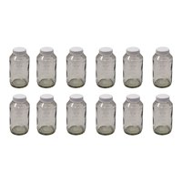 Tarro De Cristal Preval 269 180 Ml (12 Tarros) Resistente A Roturas