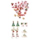 thumbnail image 2 of Navidad Resina Cabochon Flatback Perlas y Esmalte de Navidad Pendiente Charms, 2 of 2