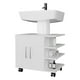 thumbnail image 3 of Mueble Baño Piso Lavamanos 2 Puertas Fm-009b - Blanco, 3 of 8