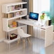 thumbnail image 2 of Escritorio esquinero 120x80x125cm con estantes Chic Home, 2 of 3