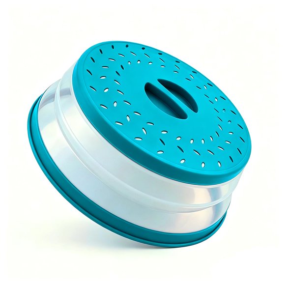 Cubierta Anti Salpicaduras para Microondas JYYHSF Plegable 27 cm Azul Cielo