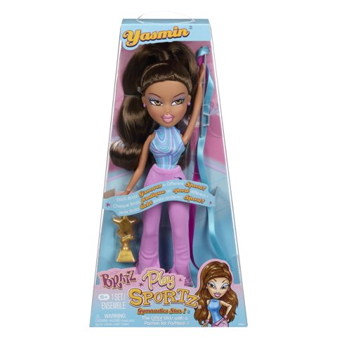 Muñeca De Moda Bratz Play Sportz Yasmin Con Gimnasia