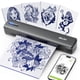 thumbnail image 1 of Impresora de plantillas de tatuajes Nelko D810 inalámbrica térmica con papel, 1 of 3