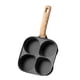 thumbnail image 3 of Sartén Para Huevos Utensilios De Cocina Fácil De Limpiar Cocedor De Huevos Para Tortilla Desayuno Hamburguesa Negro, 3 of 3