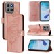 thumbnail image 1 of Funda cartera mariposa para Motorola Moto G15 Power con soporte y ranuras para tarjetas Oro rosa, 1 of 5