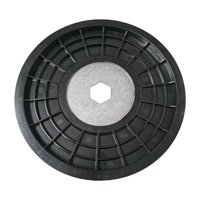 Magideal - Bicicletas De Ejercicio Cinturón De Transmisión Disc Disco Bikes Disco Del Disco Del Discunto Polea, Parte De La Bicicleta De Fitness Para La Casa Del Estilo C