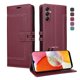 thumbnail image 2 of Premium Wallet Case for Samsung Galaxy A54 5G with Card Slots & Kickstand, Flip Cover Red, 2 of 6