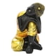 thumbnail image 1 of Adorno De Figura De Buda Estatua De Buda Indio Decoración De Estatuilla Cara A La Izquierda, 1 of 3