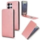 thumbnail image 2 of Funda tipo folio para Samsung Galaxy S25 Ultra con soporte magnético y protección para la cámara Oro rosa, 2 of 6