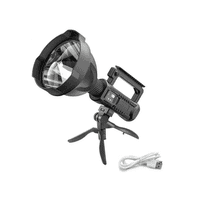 Genérico - Linterna Led Recargable 800 Lumenes Altos 4 Modos Color De La Linterna Negro Color De La Luz Blanco