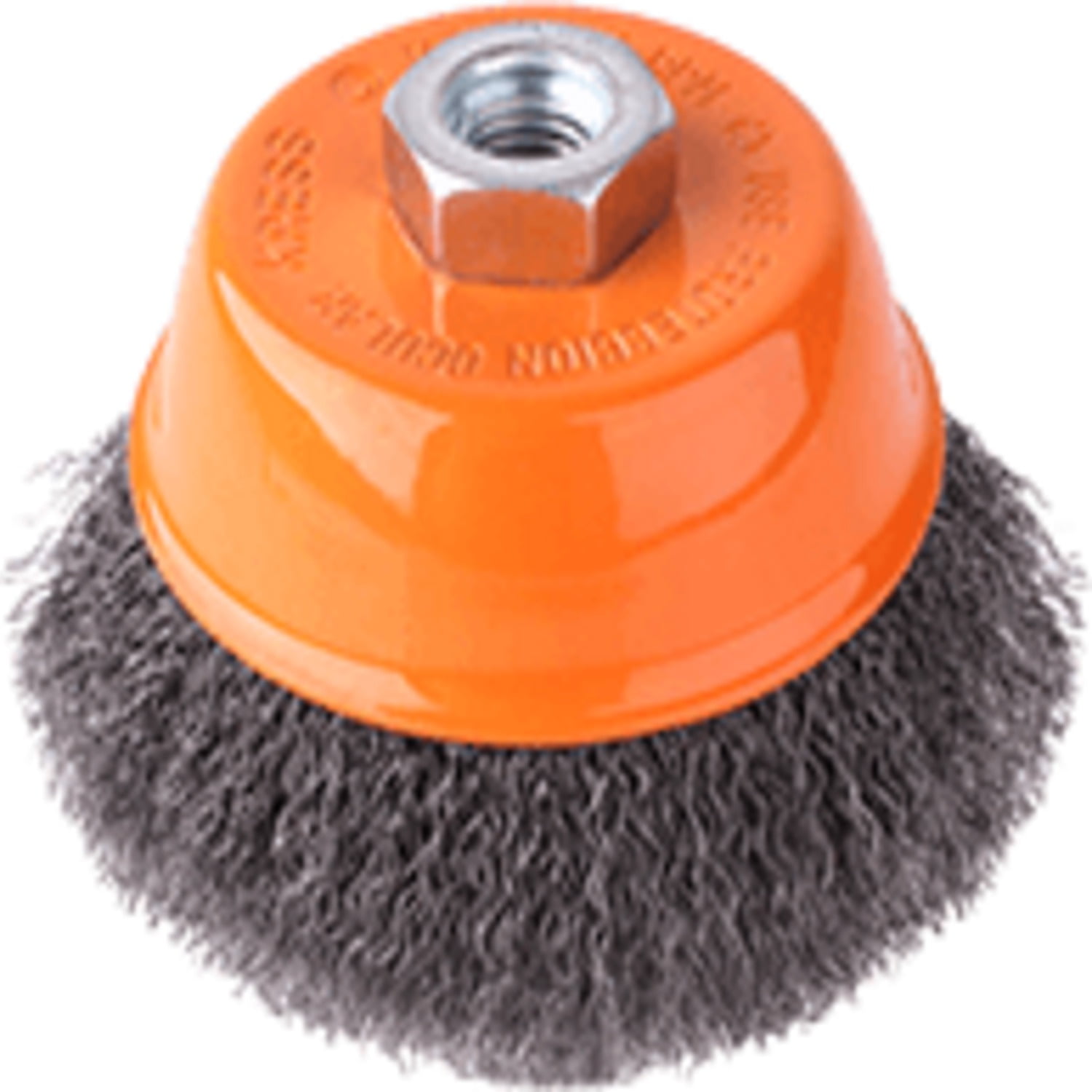 Grata Copa Acero Ondulado 4'' - Calibre De 0,5 Mm - Toma M14 - Hela