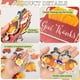 thumbnail image 4 of 12pcs, Thanksgiving Fall Tree Decorations with Turkey, Pumpkin, Maple Leaf, and Wood Cutouts - Perfect for Small Tree Decor and Autumn Party Supplies, 4 of 4