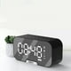 thumbnail image 2 of Radio Reloj Despertador Digital Parlante Bluetooth Y Espejo Negro, 2 of 3