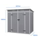 thumbnail image 2 of Bodegas Jardin Plastico PP 237X123XX183CM Gris 2.93m2, 2 of 3