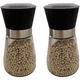 thumbnail image 1 of Juego de molinillos de sal y pimienta: molinillos de cerámica ajustables para especias, ideal para la mesa de la cocina., 1 of 5