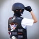 thumbnail image 4 of Casco De Motocicleta De Fibra De Carbono Medio Rostro L Negro, 4 of 8