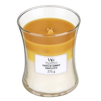 Woodwick - Trilogía De Velas Medianas ""Frutos Del Verano"" (275 G)