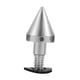 thumbnail image 2 of Protector De Parachoques Trasero Spikes Guards Para Mercedes-Benz Smart Reemplazo Plata, 2 of 5