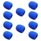 thumbnail image 4 of Cubierta de micrófono de 10 piezas cubierta de micrófono de espuma de protección de reemplazo espesado resistente para el parabrisas para discursos , Azul, 4 of 5