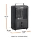 thumbnail image 3 of Calefactor portátil EZ-HEAT de 1500 W con termostato ajustable, 3 of 7