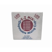 Tapa E-Z Mix 70008L 236 Ml 1/2 Pinta (También Compatible Con 70003), Paquete De 100