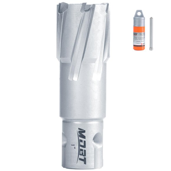 Cortador anular MDBTTOOLS TCT de 25,4 mm de diámetro x 3,5 cm de profundidad