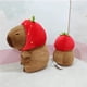 thumbnail image 3 of Peluche JPORSHU Capibara 36 cm con Sombrero de Fresa, 3 of 5