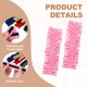 thumbnail image 3 of Uxcell Brazalete de Liga, Sujetador de Manga Antideslizante para Camisa de Hombre, Cinturón Elástico Rosa, 3 of 6