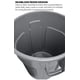 thumbnail image 2 of Bote de basura Rubbermaid Commercial Products BRUTE 75L azul, 2 of 8