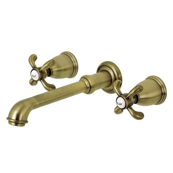 Llave de llenado para tina romana Kingston Brass KS7023TX, latón antiguo