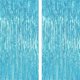 thumbnail image 1 of Cortina de Flecos Metálicos BICAOGEE 2 Pack Azul 1 m x 2 m 103 g, 1 of 3