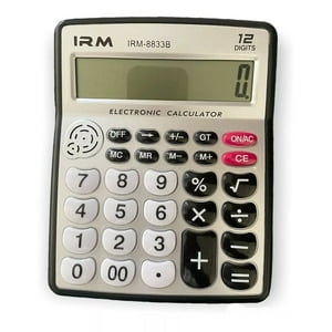 Irm - Calculadora Grande Pantalla Lcd 12 Digitos 8833B