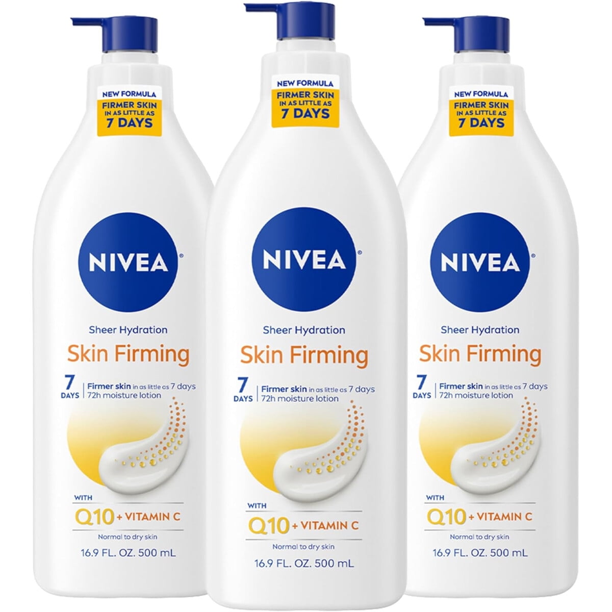Locian Corporal Nivea Q10 Vitamina C 500ml Pack 3 Reafirmante