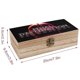 thumbnail image 2 of Destino Final Caja Organizadora de Madera Rústica - Caja Decorativa Multifuncional para Escritorio, Hogar, Oficina, Joyas y Manualidades, 2 of 6