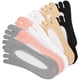 thumbnail image 2 of Xiao Hua Calcetines de Running de Cinco Dedos Invisibles Ligeros de Algodón para Mujer, Juego de 5 Pares, Calcetines de Malla Transpirables de Punta Corta, 2 of 5