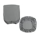 thumbnail image 5 of Silla De Computadora De Oficina Fundas De Asiento De Silla Giratoria Estirable Gris, 5 of 5