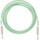thumbnail image 1 of Cable de instrumentos Fender Original Series de 10 pies, color verde surf, 1 of 3