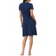 thumbnail image 3 of INSPIRE CHIC Camisón Suave de Manga Corta con Encaje para Mujer, Largo a la Rodilla, Camisa de Noche de Maternidad XS Azul Marino, 3 of 6