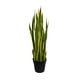 thumbnail image 1 of Sansevieria Verde - Amarilla 90cm Artificial, 1 of 3