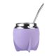 thumbnail image 1 of Mate Torpedo Termico Acero Inoxidable 280 Ml Con Bombilla purpura, 1 of 5