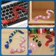 thumbnail image 4 of Serpiente Flexible Impresa En 3d 106 Cm Con Dientes Brillantes, 4 of 7