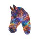 thumbnail image 4 of Escultura De Pared De Cabeza De Caballo, Figura De Animal Para Bares De Granja, Decoración Del Hogar, Estilo B, 4 of 5