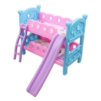 Magideal - Litera Para Muñecas De 30Cm, Muebles Para Muñecas, Simulación, Juego De Simulación, Cama De Doble Capa Para Muñecas 1:6, Accesorios De Escena Diy