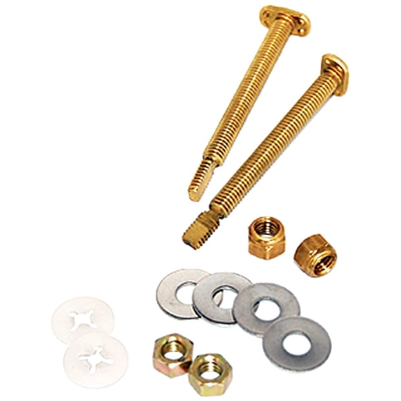 Closet Bolts Mill-Rose con arandela de acero inoxidable, antideslizante